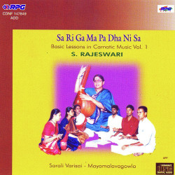 Unknown Basic Lessons In Carnatic - S Rajeswari Vol - 1