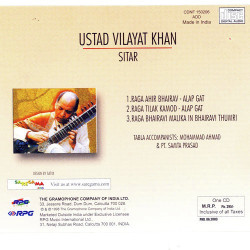 Unknown Ut Vilayat Khan - Sitar