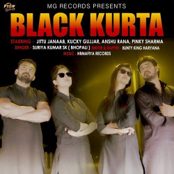 Unknown Black Kurta