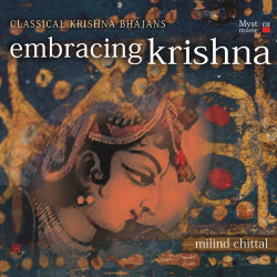 Unknown Embracing Krishna