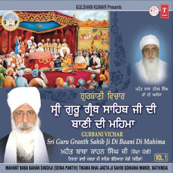 Unknown Mehat Tirath Singh Ji Asees Sri Gu Granth Sahib Ji Di Mahim