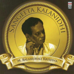 Unknown Sangeeta Kalanidhi - M Balamuralikrishna