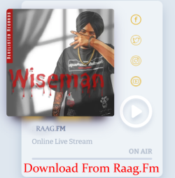 Sidhu Moosewala - Wiseman MP3 Download & Lyrics